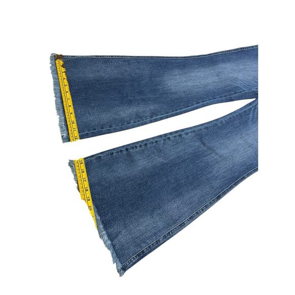 Judy Blue Women’s Reg / Curvy Tummy‎ Control High Waisted Blue Flared Jeans - 31 - Picture 8 of 8